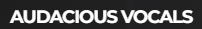 Audacious Vocals logo