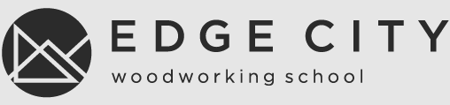Edge City Woodworking School logo